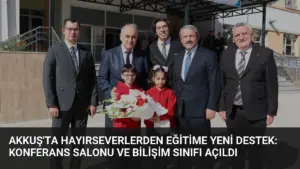Akkuş'ta Hayırseverlerden Eğitime Yeni Destek: Konferans Salonu ve Bilişim Sınıfı Açıldı
