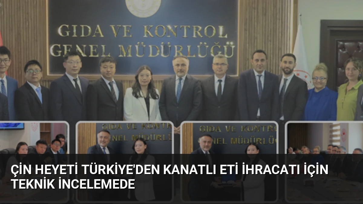 Çin Heyeti Türkiye’den Kanatlı Eti İhracatı İçin Teknik İncelemede