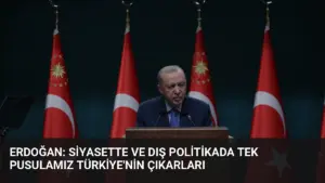 Erdoğan: Siyasette ve dış politikada tek pusulamız Türkiye'nin çıkarları