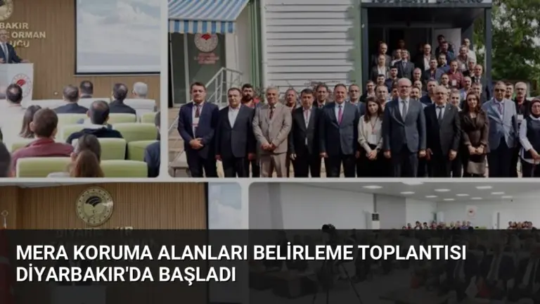 Mera Koruma Alanları Belirleme Toplantısı Diyarbakır’da Başladı