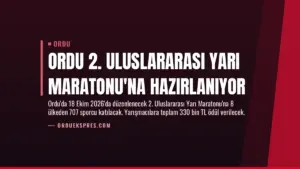 Ordu 2. Uluslararası Yarı Maratonu’na Hazırlanıyor