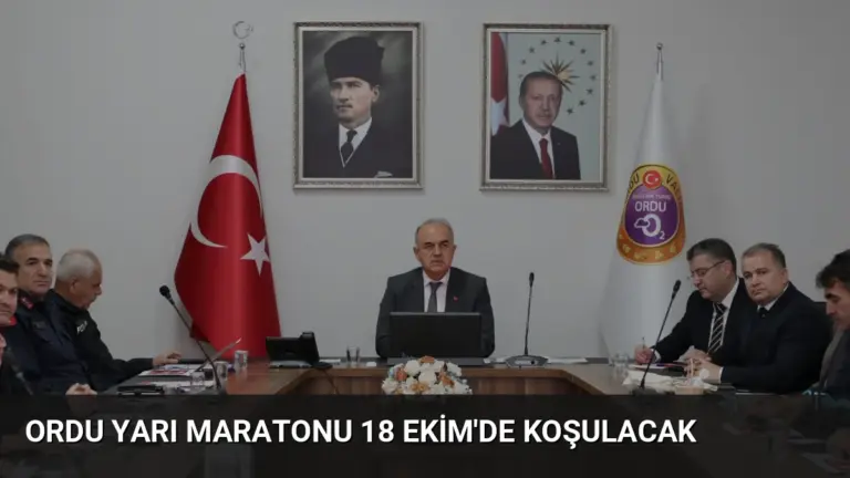 Ordu Yarı Maratonu 18 Ekim’de Koşulacak