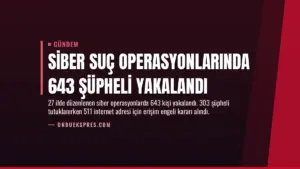 Siber Suç Operasyonlarında 643 Şüpheli Yakalandı