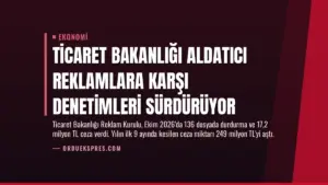 Ticaret Bakanlığı Aldatıcı Reklamlara Karşı Denetimleri Sürdürüyor