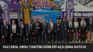Vali Erol Ordu Tanıtım Günleri Açılışına Katıldı